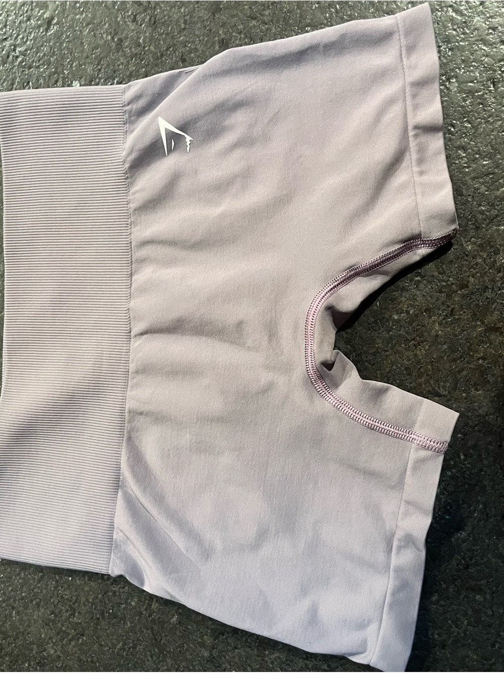 Gymshark Lavender Seamless High-Waist Shorts